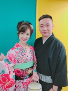 kimono rental expierence